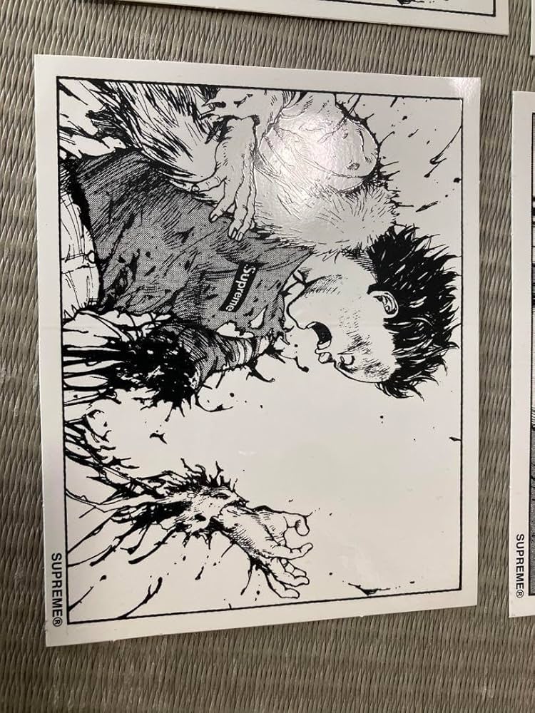 Amazon.co.jp: AKIRA ステッカー supreme : 文房具・オフィス用品
